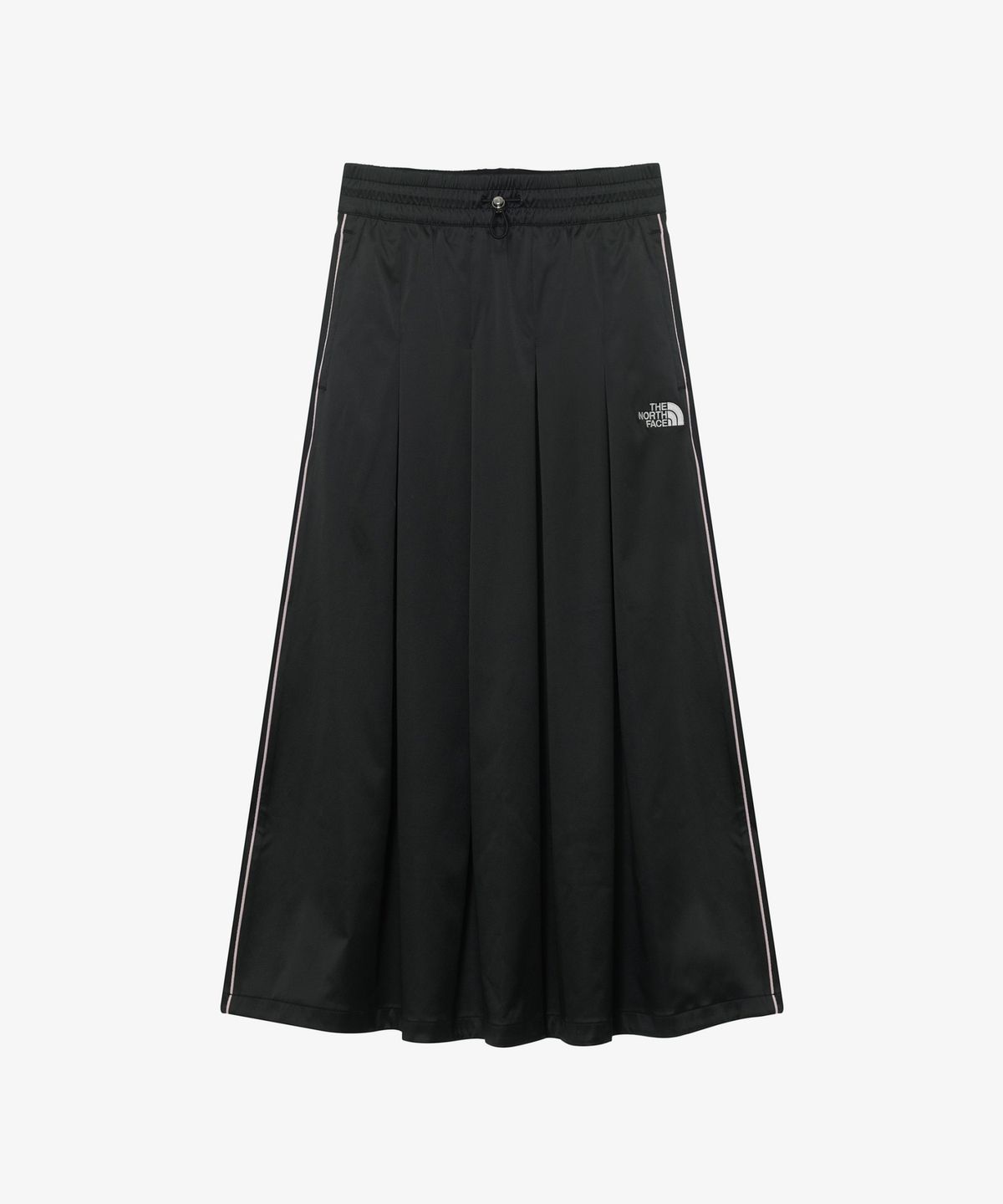 노스페이스(THE NORTH FACE) NK6NR31J 여성 새틴 플레어 스커트 BLACK