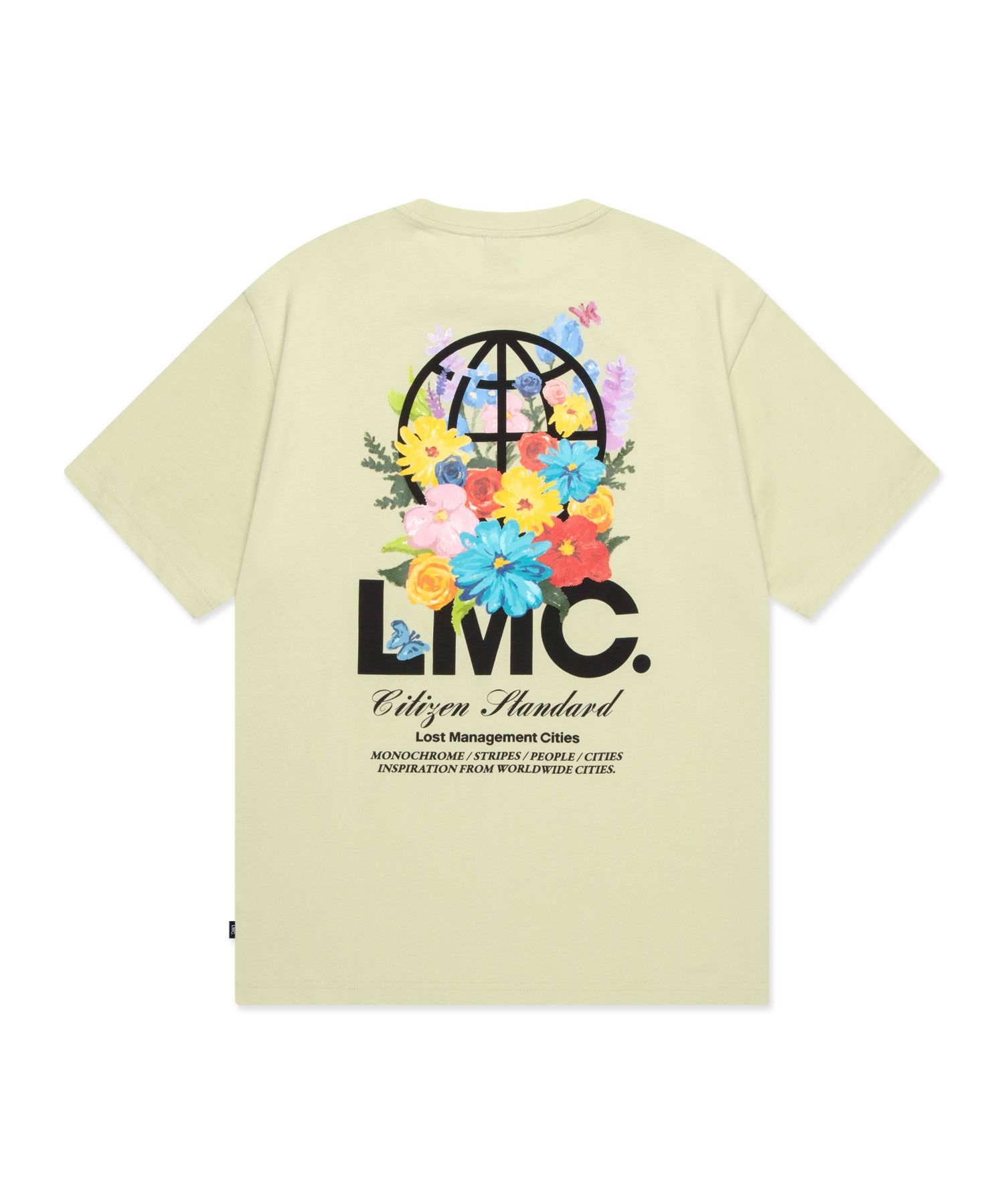 ■LMC■ FLOWER GARDEN TEE lime 0LM45STS209LME MUSINSA | LMC FLOWER GARDEN TEE lime