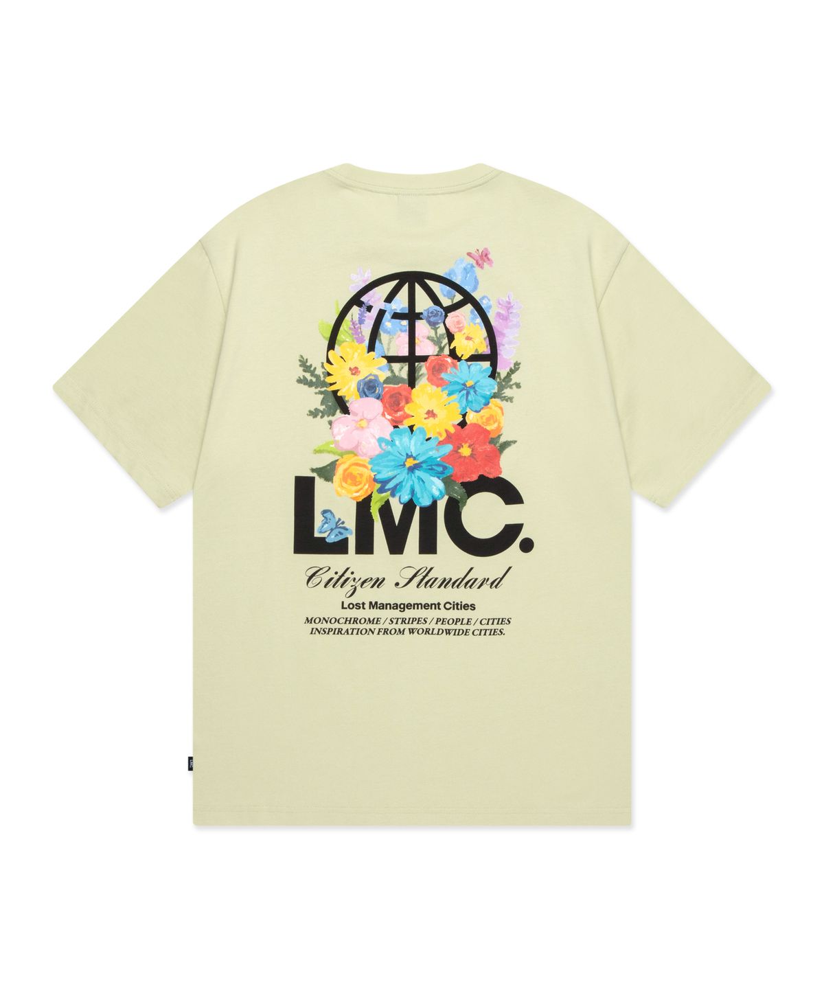 엘엠씨(LMC) FLOWER GARDEN TEE lime