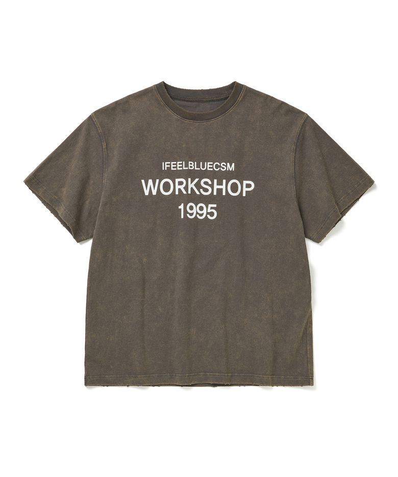 Damaged Painting T-shirt [2Color]