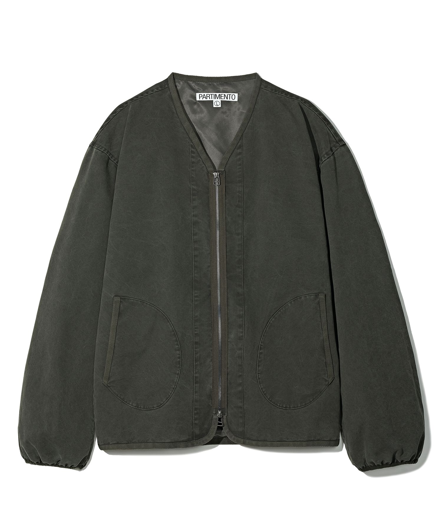 MUSINSA | PARTIMENTO VTG Washed Liner Jacket Khaki