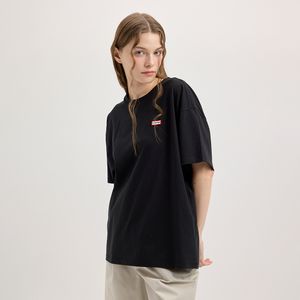 [UNISEX] 스탠다드 시그니처 티셔츠 - 블랙 HCW0002ATZBLK