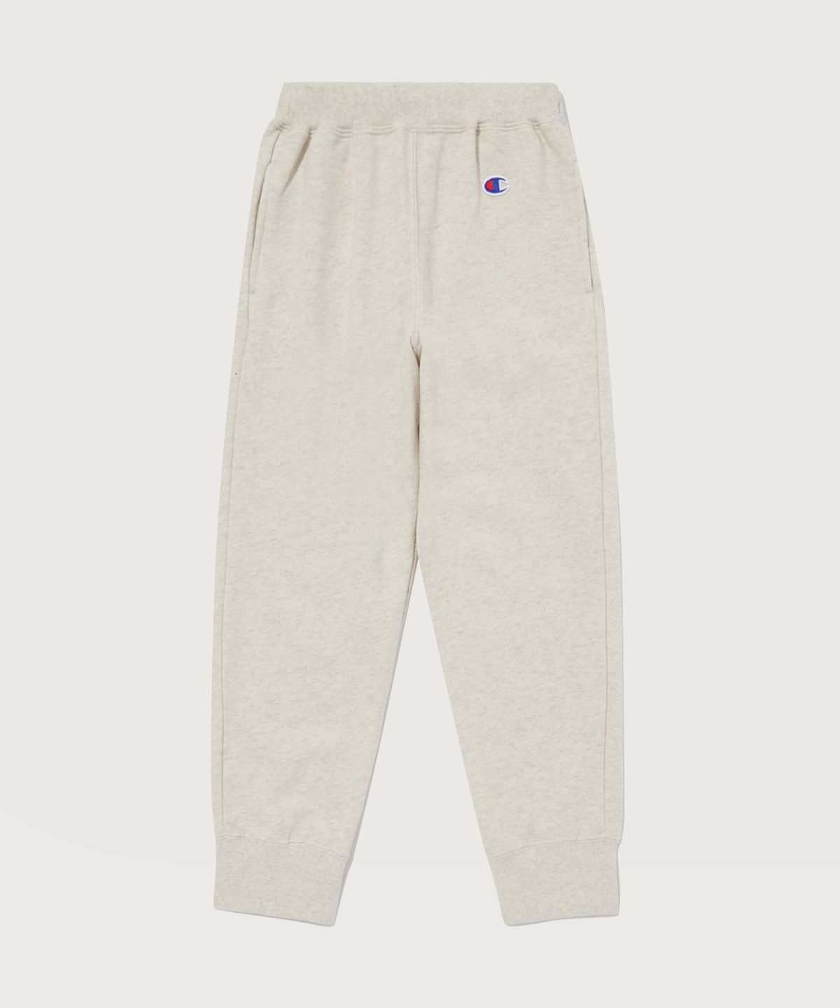 챔피온 키즈(CHAMPION KIDS) 키즈 C로고 프렌치테리 조거팬츠 Cream