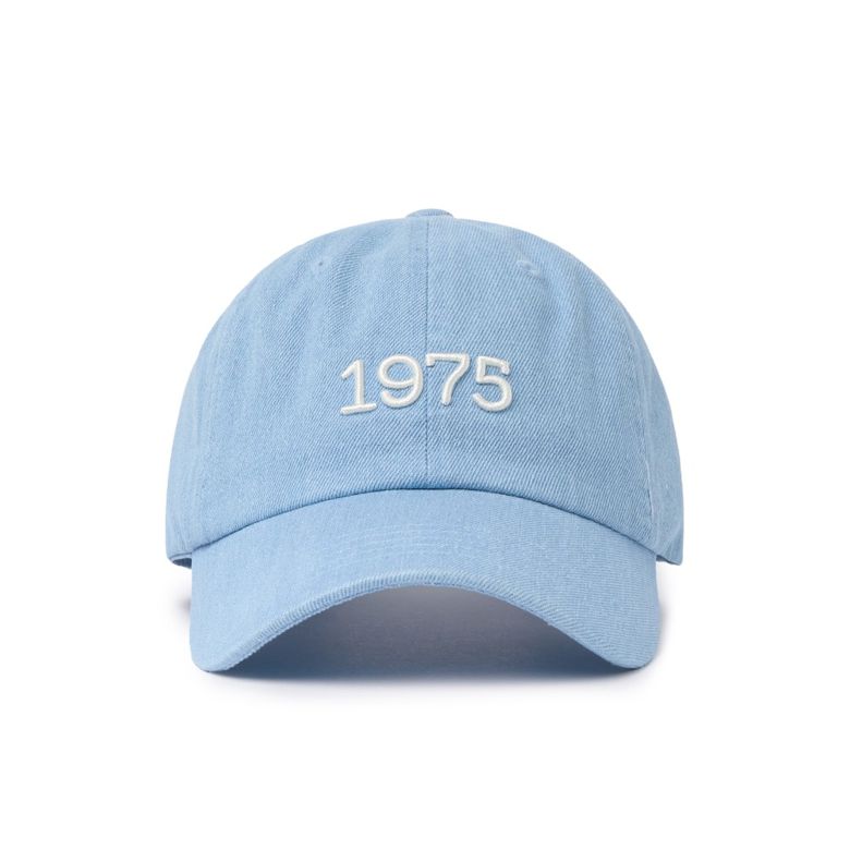 1975 DENIM BALL CAP - L/BLUE (P255AHA403)