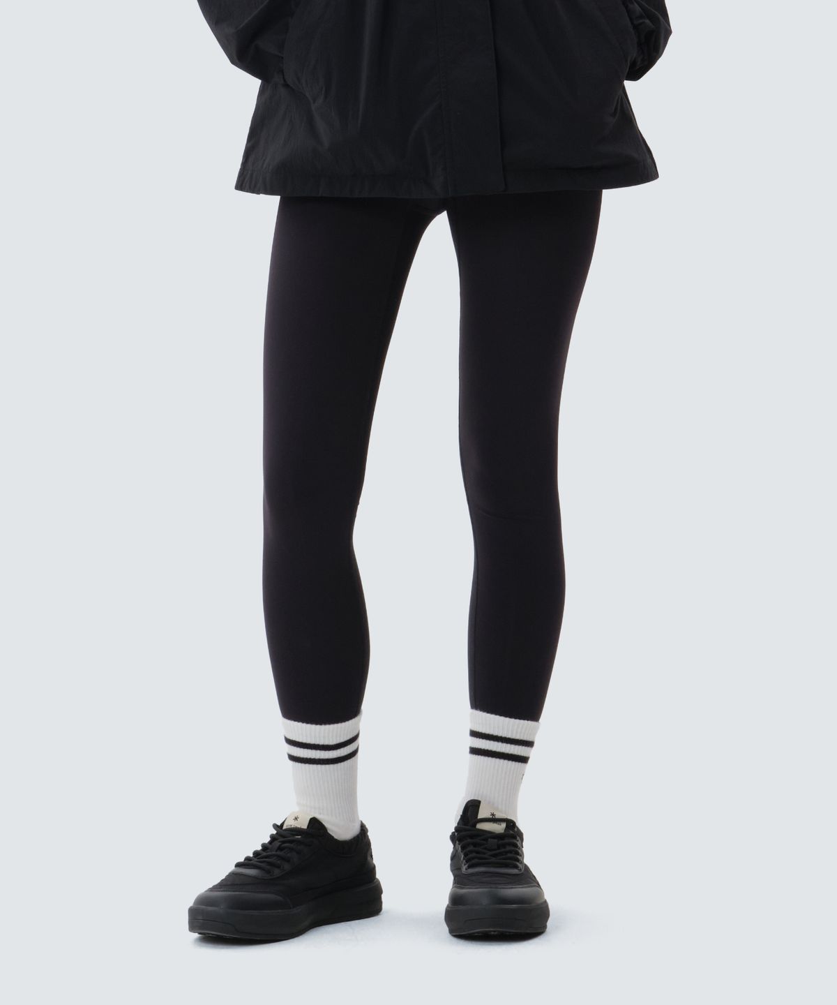 스노우피크 어패럴(SNOWPEAK APPAREL) 여성 9부 레깅스 (S25MWFKL71) Black