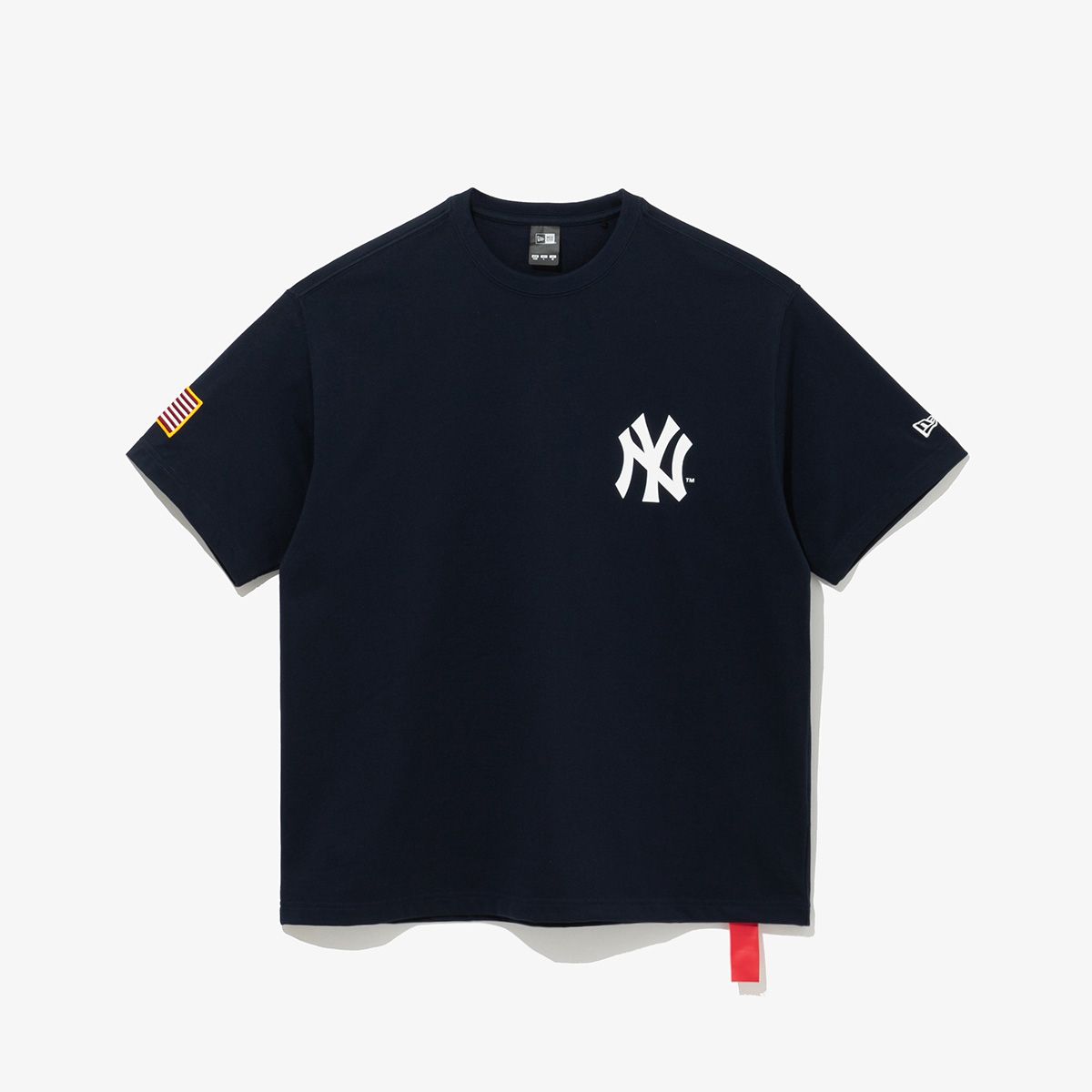 뉴에라(NEW ERA) MLB 뉴욕 양키스 월드시리즈 챔피언 티셔츠 이브닝 블루 14700228