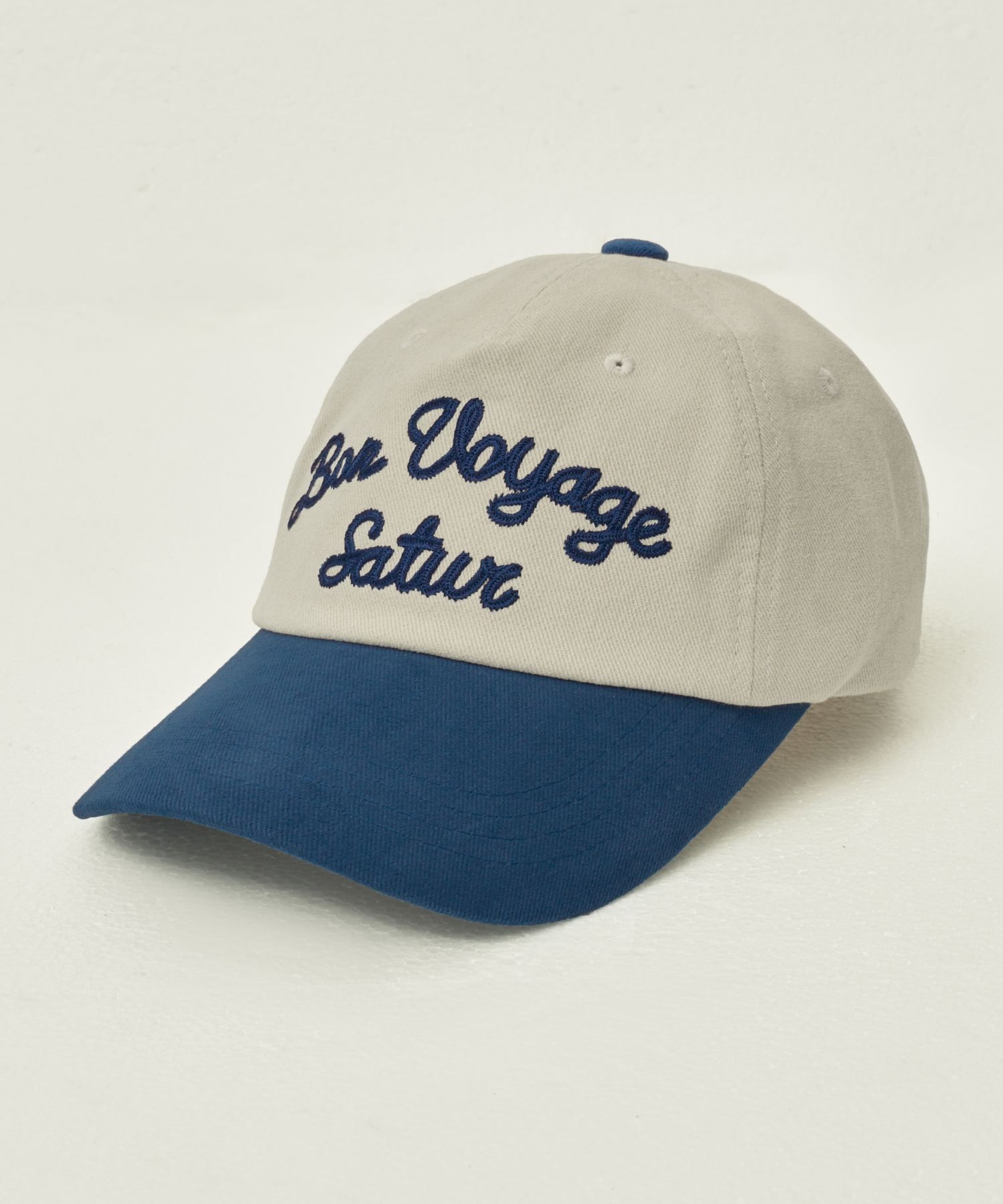 [25SS]★SATUR★Bon Voyage Contrast 5 Panel Ball Cap キャップ MUSINSA公式 | SATUR Bon Voyage Contrast 5 Panel Ball Cap Blue