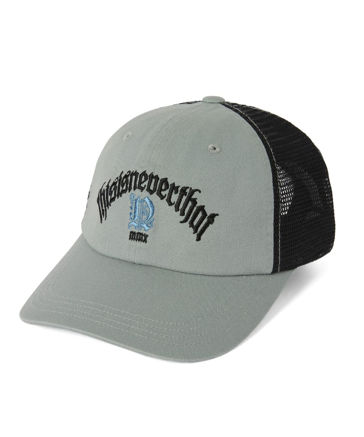 디스이즈네버댓(THISISNEVERTHAT) Mesh Panel Fortuna N-Logo Cap Grey