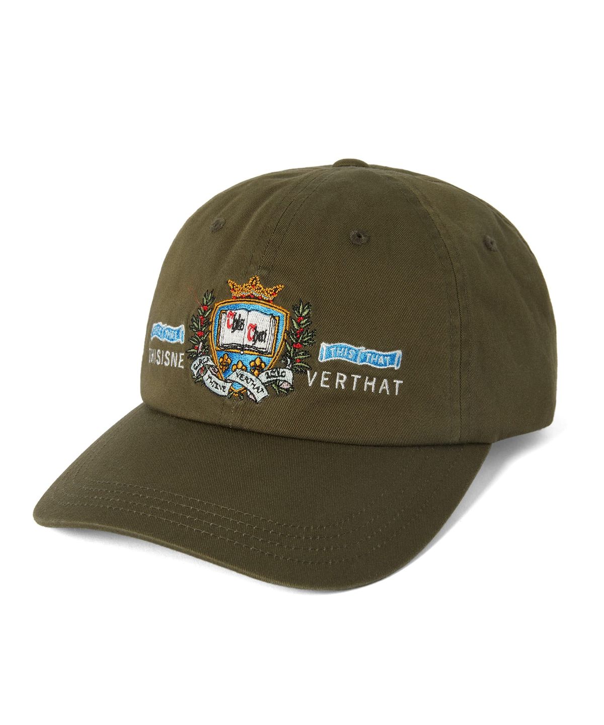 디스이즈네버댓(THISISNEVERTHAT) Crest Cap Green
