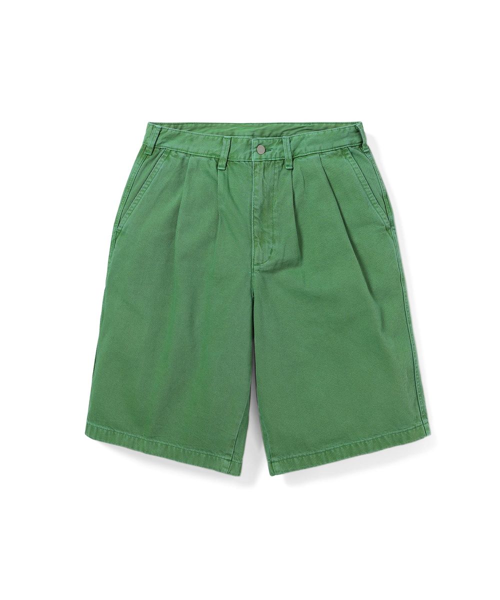 Overdyed Half Short Green