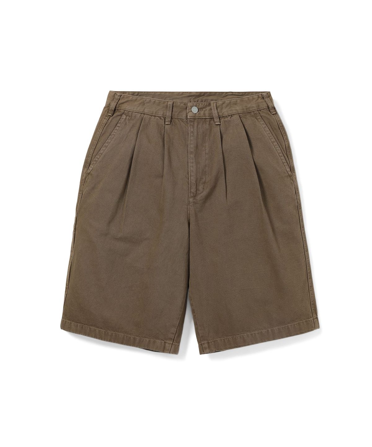 디스이즈네버댓(THISISNEVERTHAT) Overdyed Half Short Brown