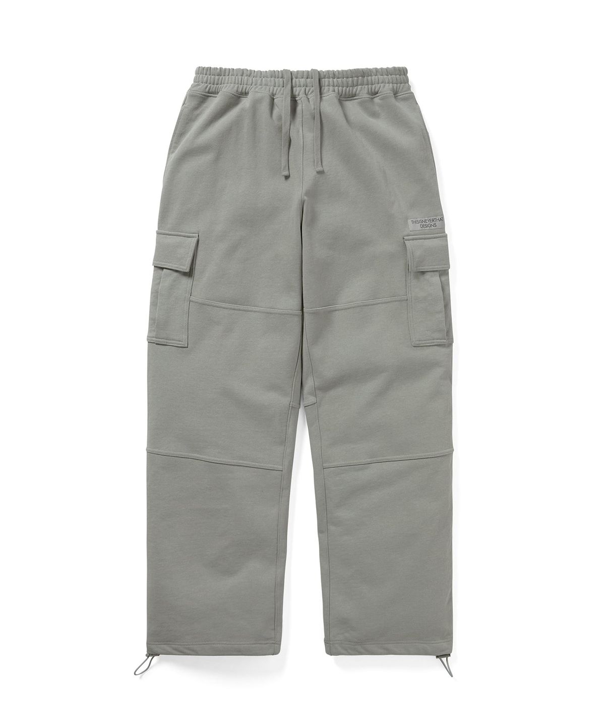 디스이즈네버댓(THISISNEVERTHAT) Cargo Sweatpant Moss Grey