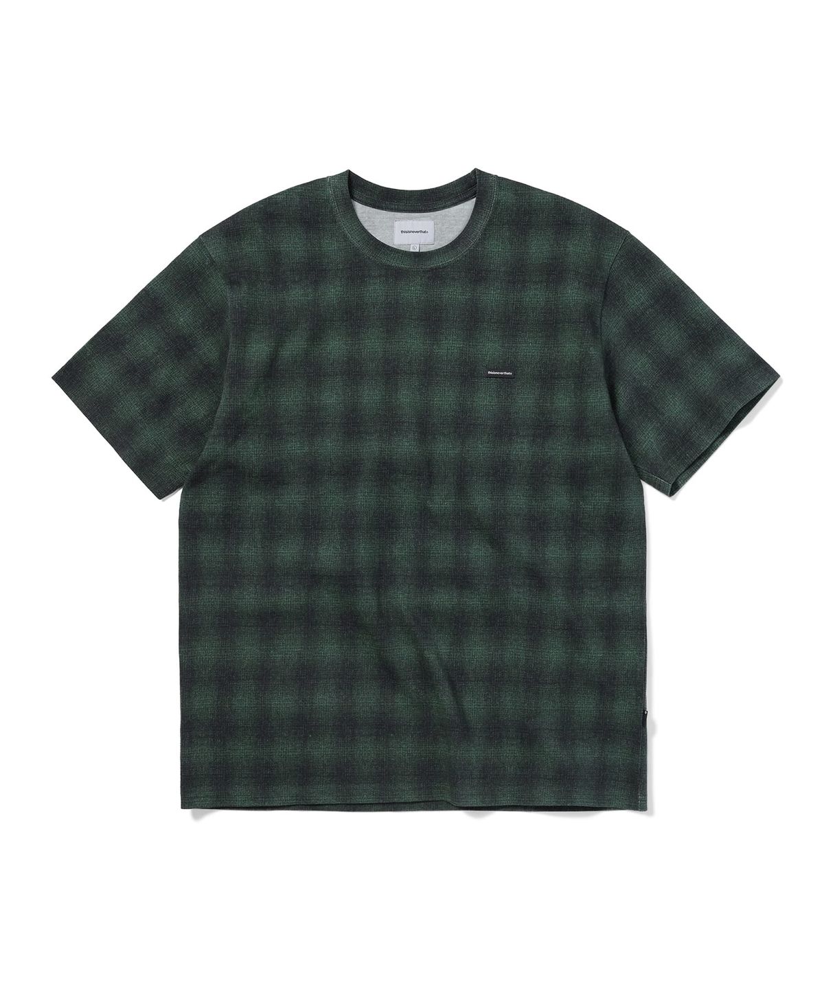 디스이즈네버댓(THISISNEVERTHAT) T.N.T. Classic HDP Tee Shadow Plaid