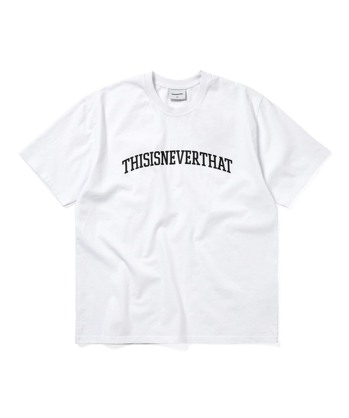 디스이즈네버댓(THISISNEVERTHAT) (SS25) Arch-Logo Tee White