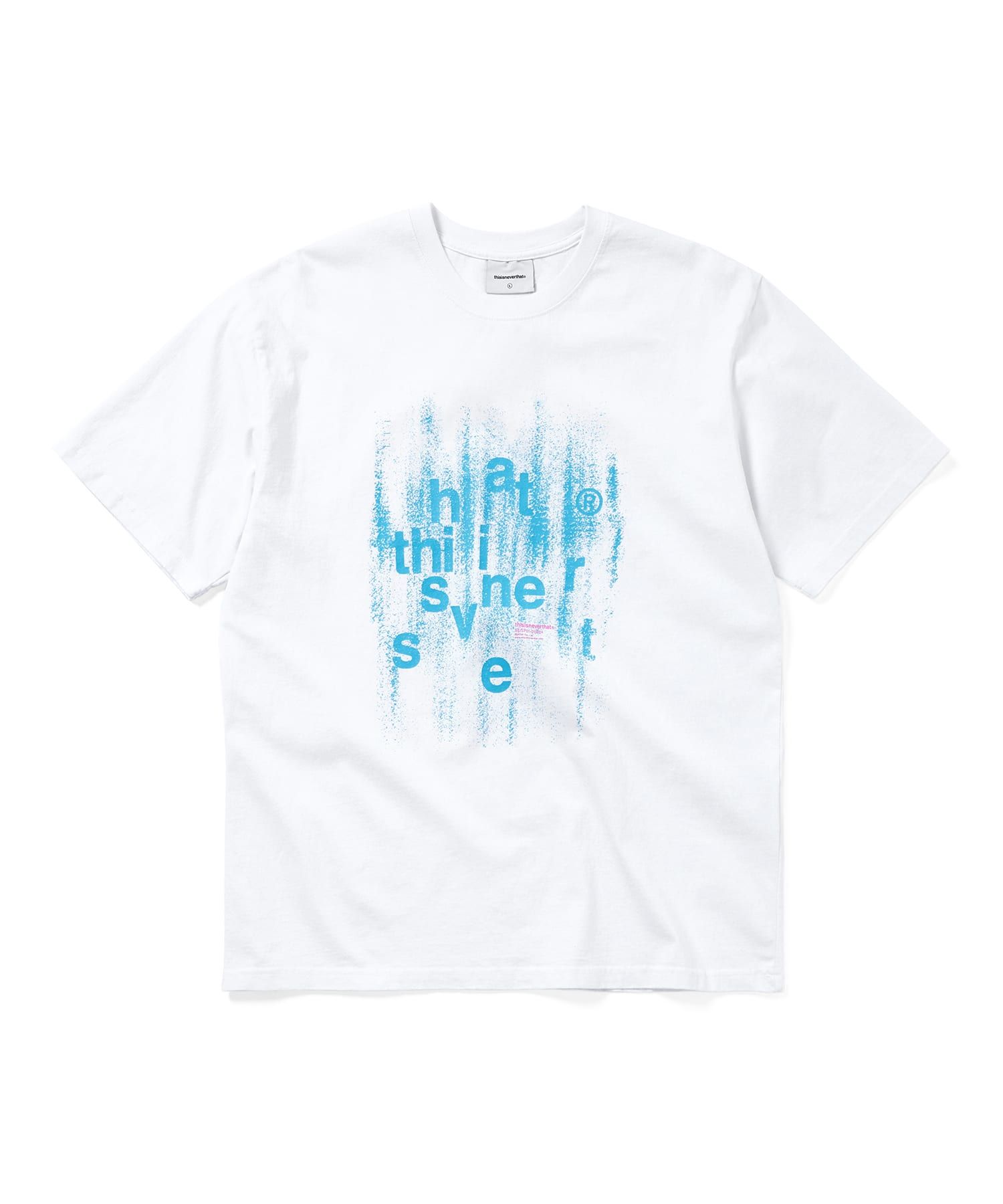 MUSINSA公式 | thisisneverthat® Brushed Paint Tee White