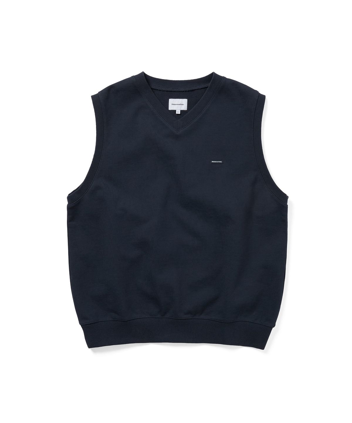 디스이즈네버댓(THISISNEVERTHAT) T.N.T. Classic HDP V Neck Vest Navy