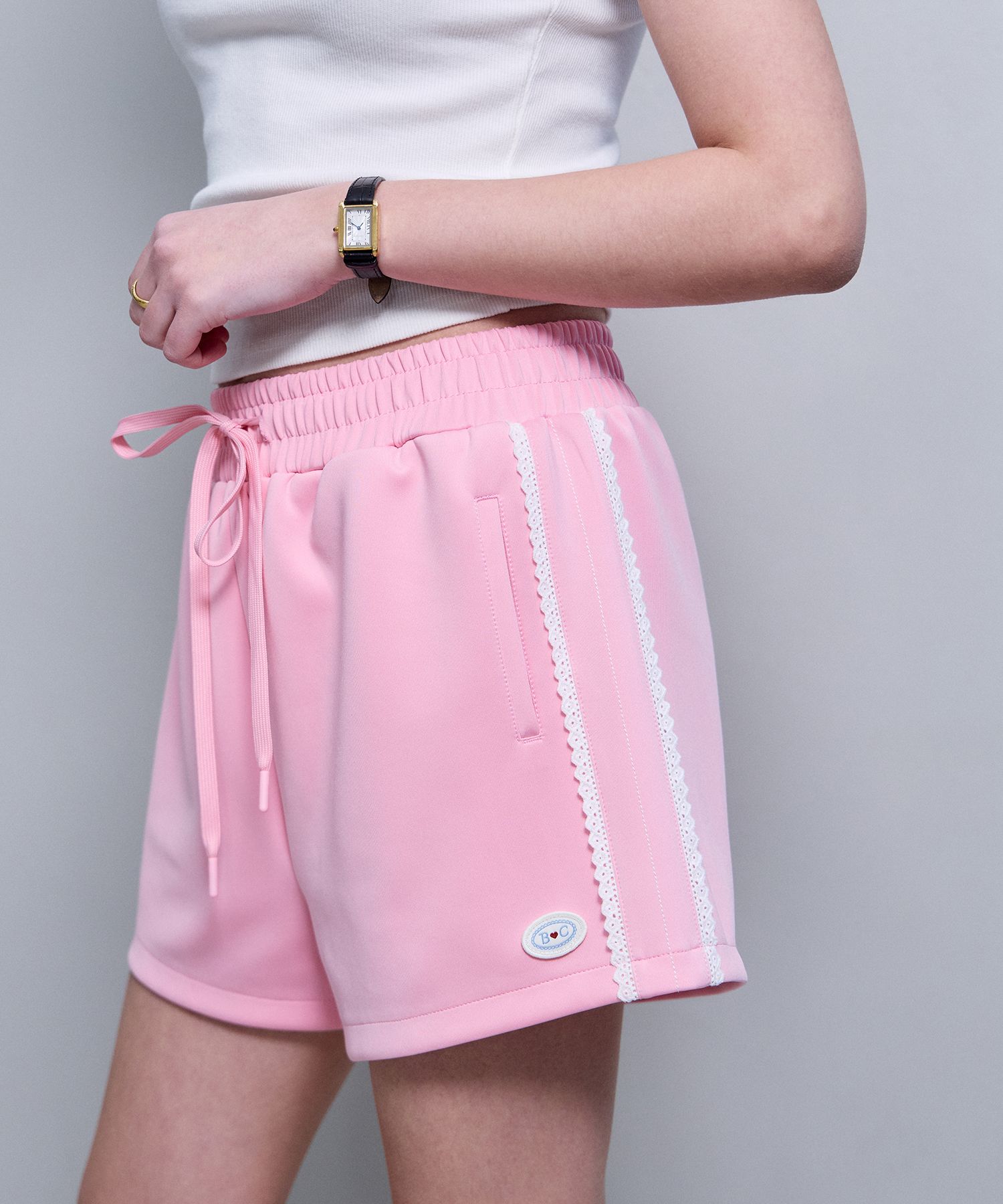 【BITTER CELLS】 Mary Jersey Lace Shorts /追跡付 BITTER CELLS】 Mary Jersey Lace Shorts /追跡付 (BITTER CELLS