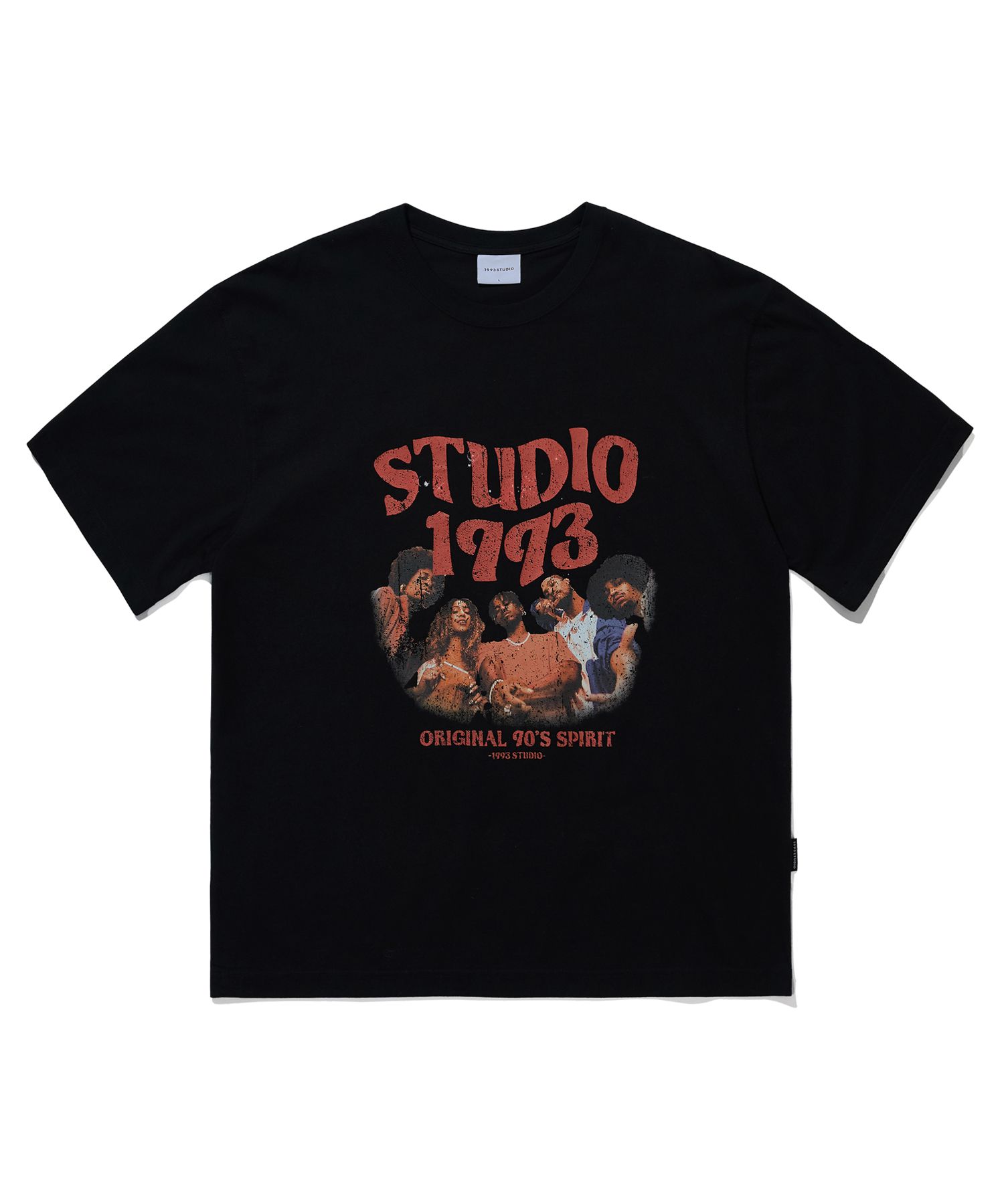 【1993studio】25SS★ Wave Studio Graphic T-Shirt MUSINSA | 1993STUDIO Wave Studio Graphic T-Shirt_Black