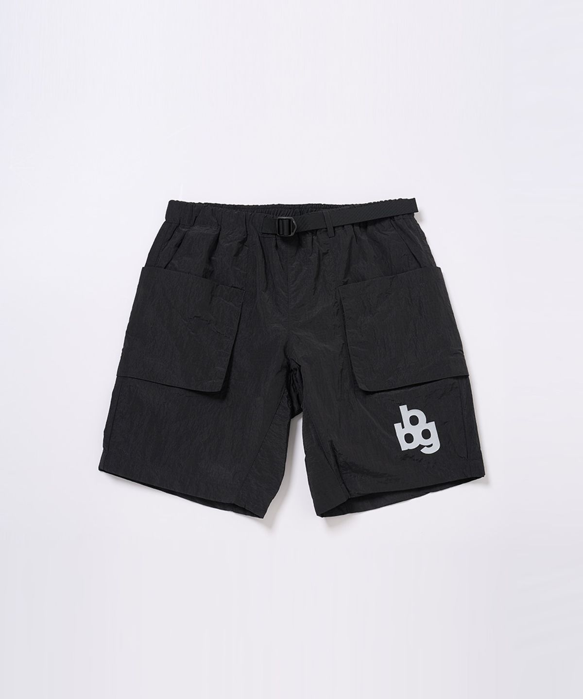 블랙볼드(BLACKBALLED) bbg 카고 숏팬츠 BLACK