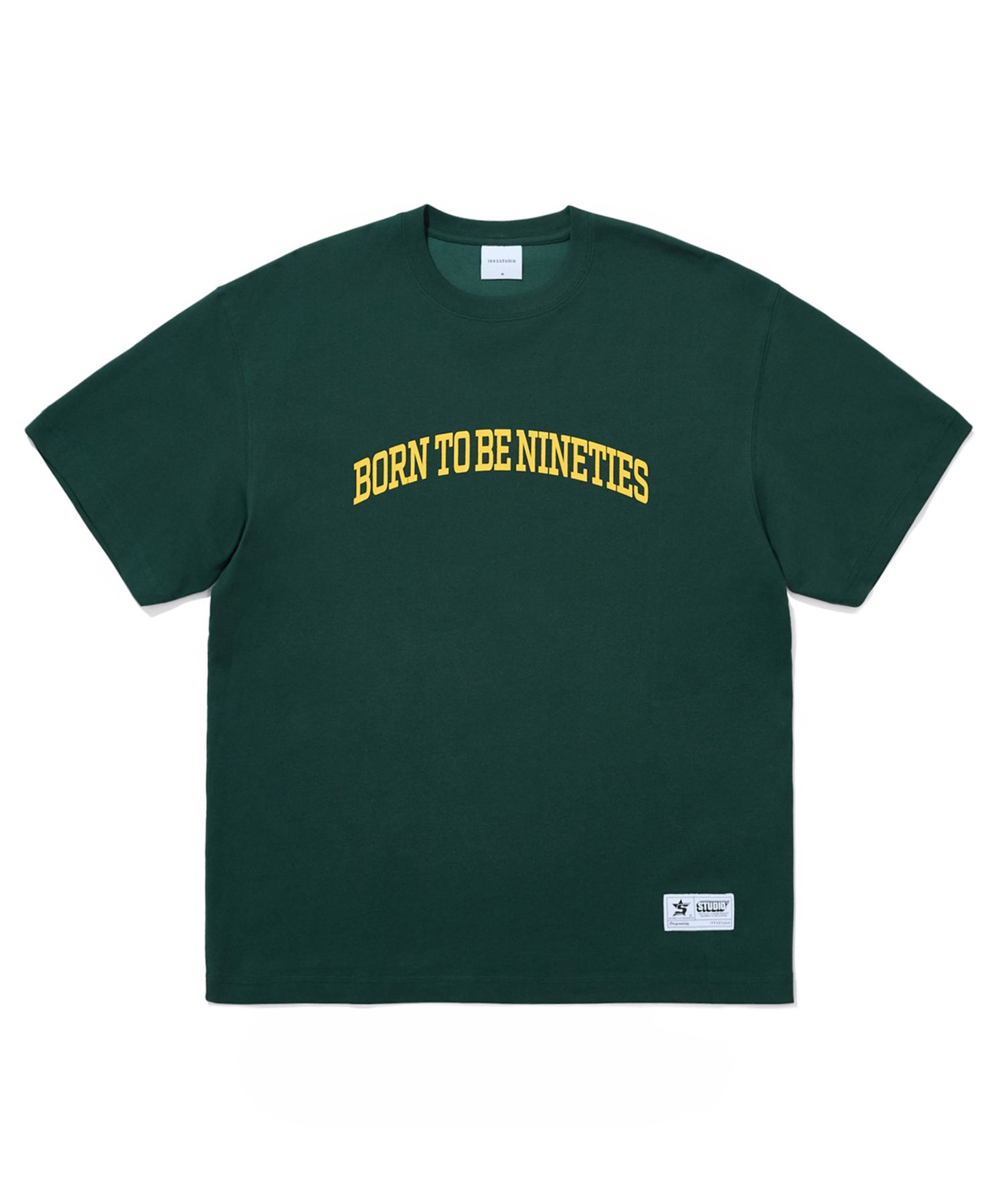 Tシャツ・カットソー 1993studio New Authentic Logo T-Shirt_Green MUSINSA公式 | 1993STUDIO New Authentic Logo T-Shirt_Green