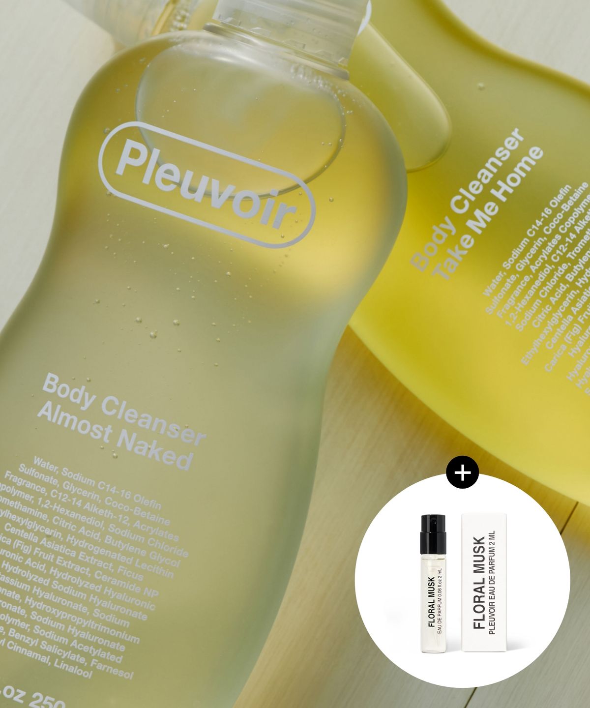 플르부아(PLEUVOIR) [오 드 퍼퓸 2mL 증정] 더 화이트 컬렉션 바디클렌저 250mL (3종 중 택1)