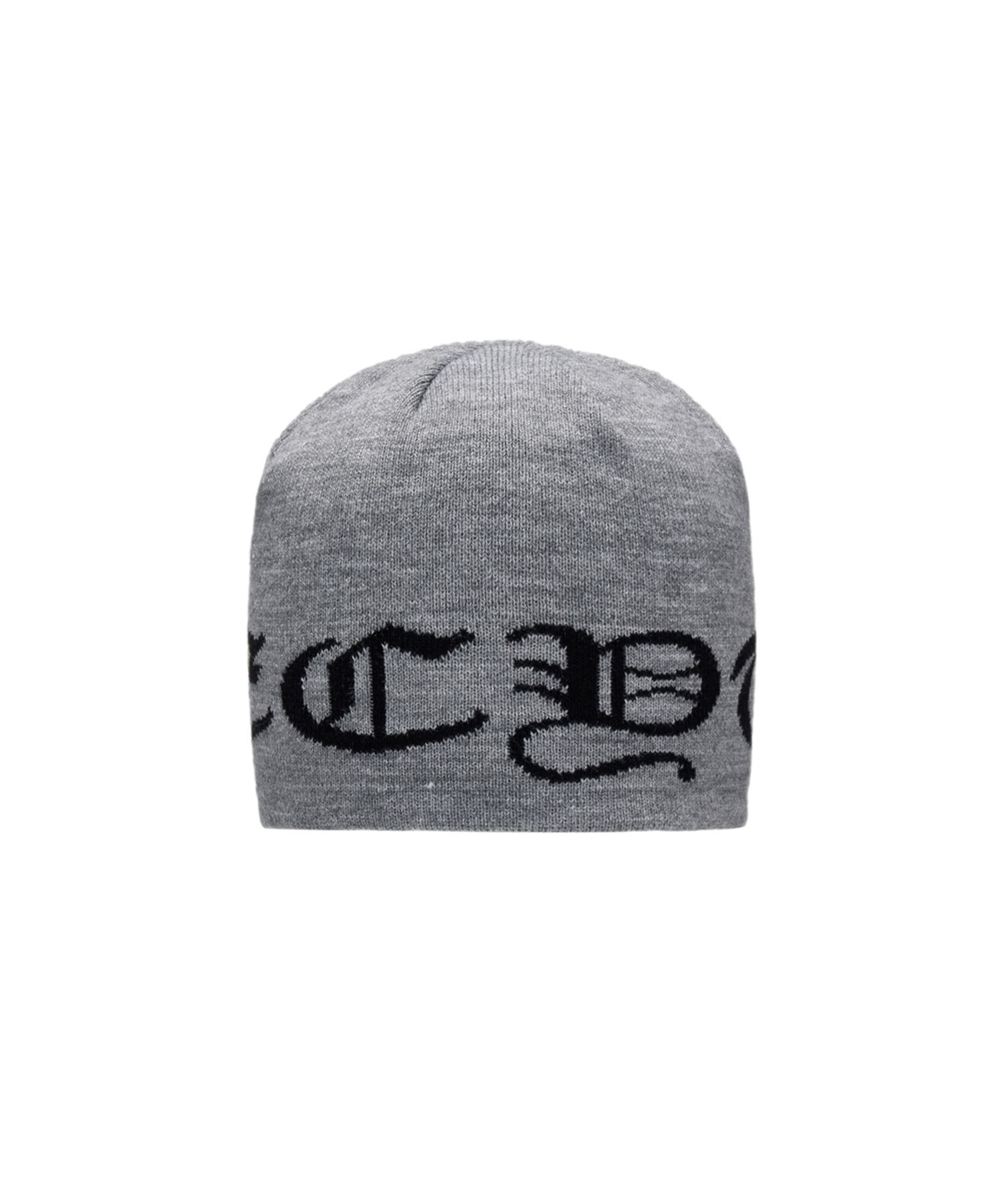 ★LECYTO★ LOGO JACQUARD BEANIEGRAY MUSINSA | LECYTO Lettering Jacquard Beanie_[Gray]