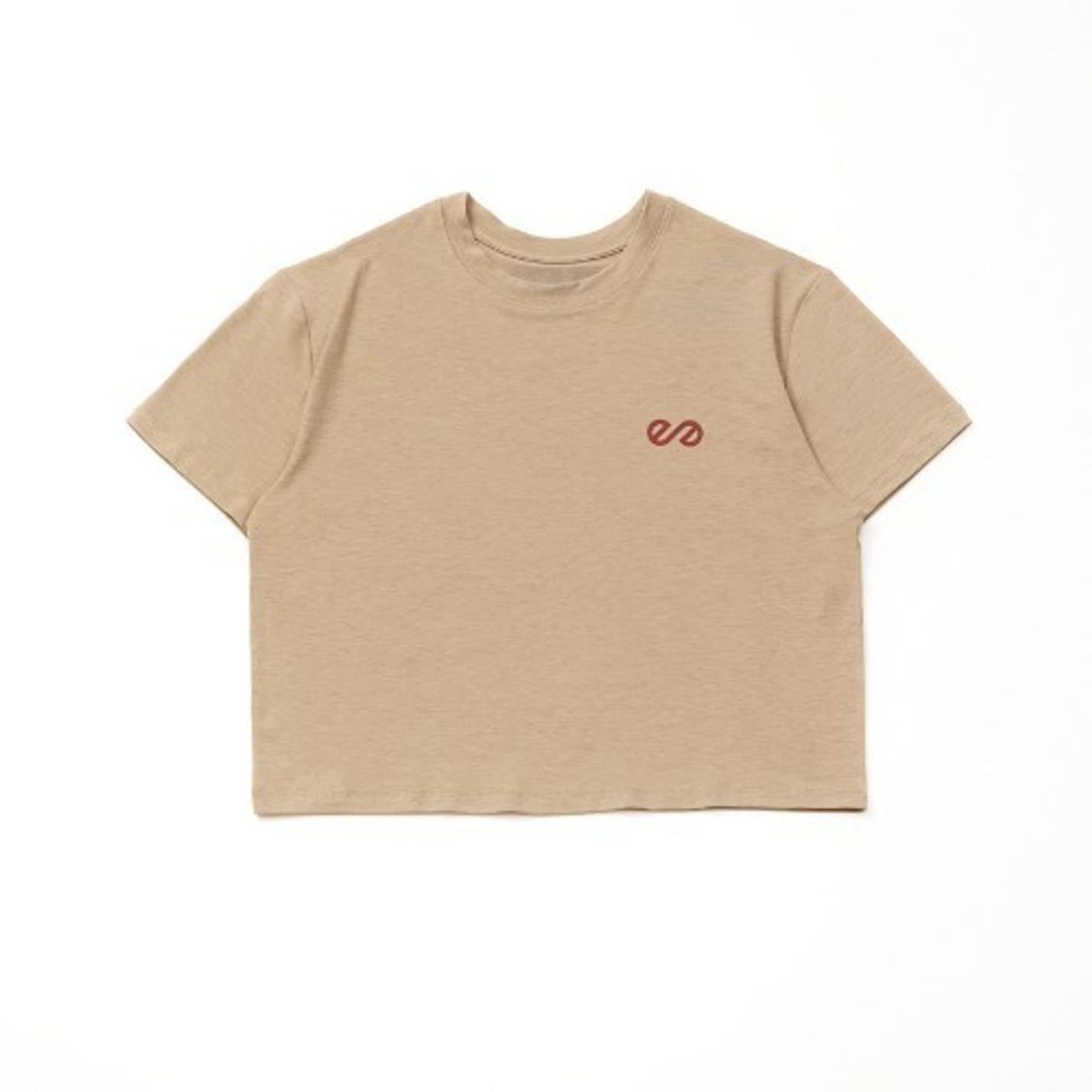 이너프(ENUF) Sparta ENUF 베이지 반팔크롭