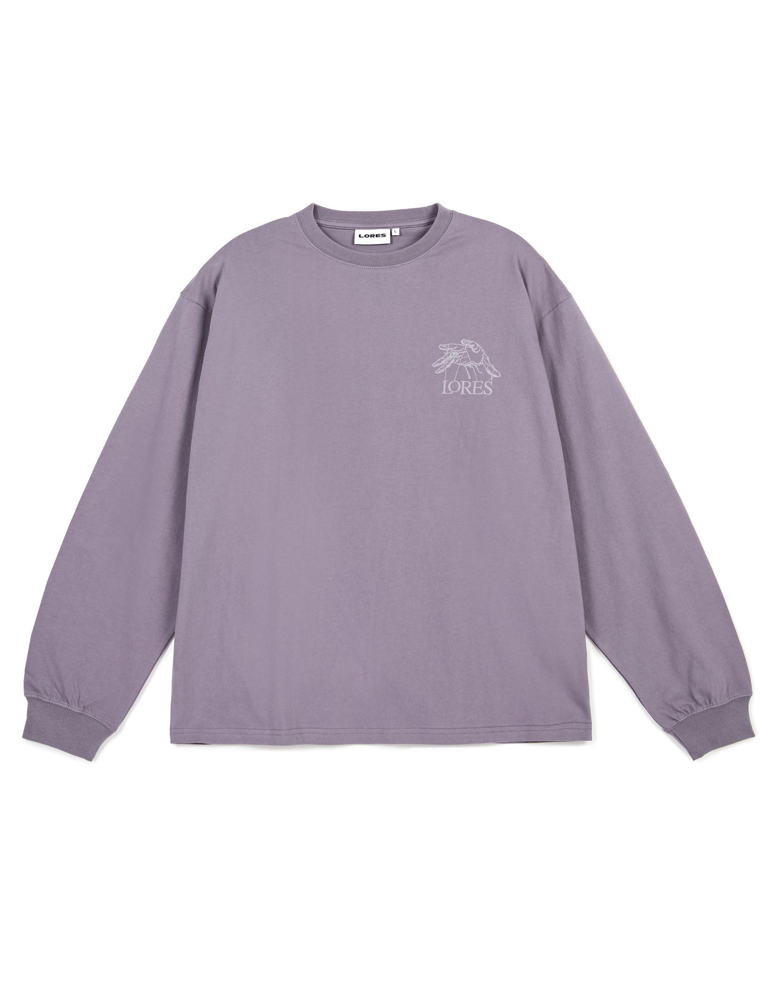 ★LORES★ Puppet Logo L/S Tee Purple MUSINSA | LORES Puppet Logo L/S Tee - Purple