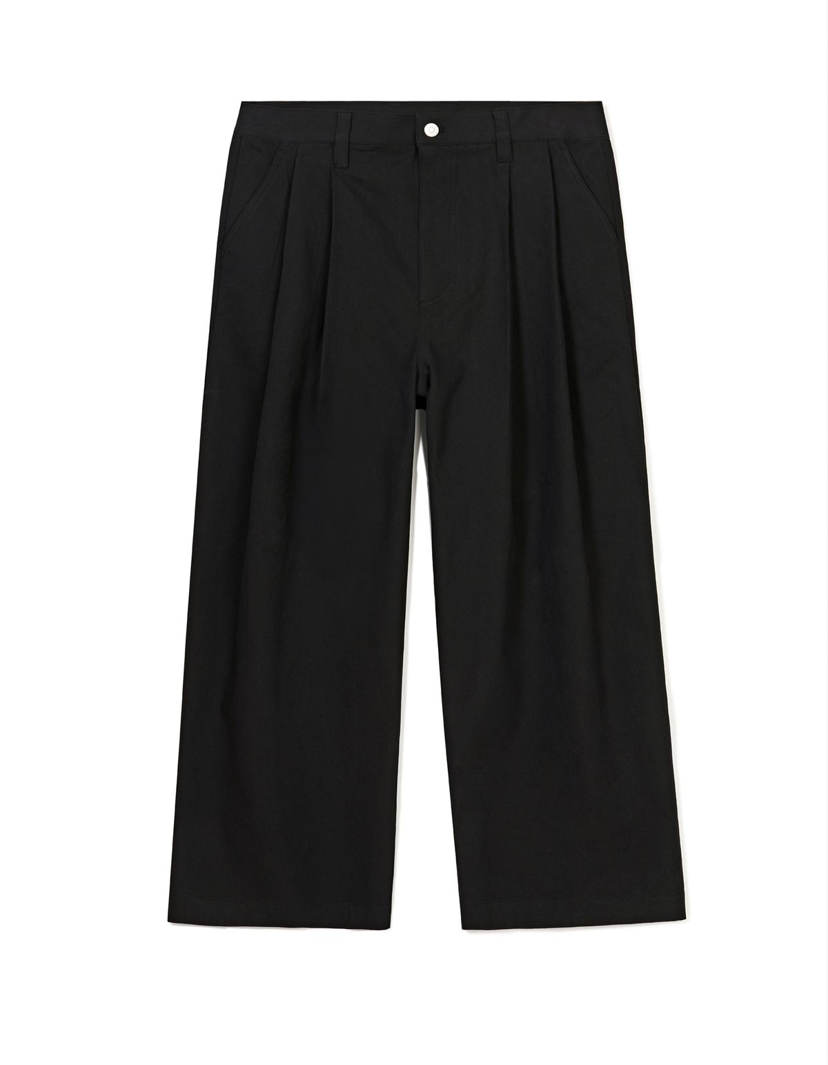 로어즈(LORES) Stripe Relaxed Pant - Black