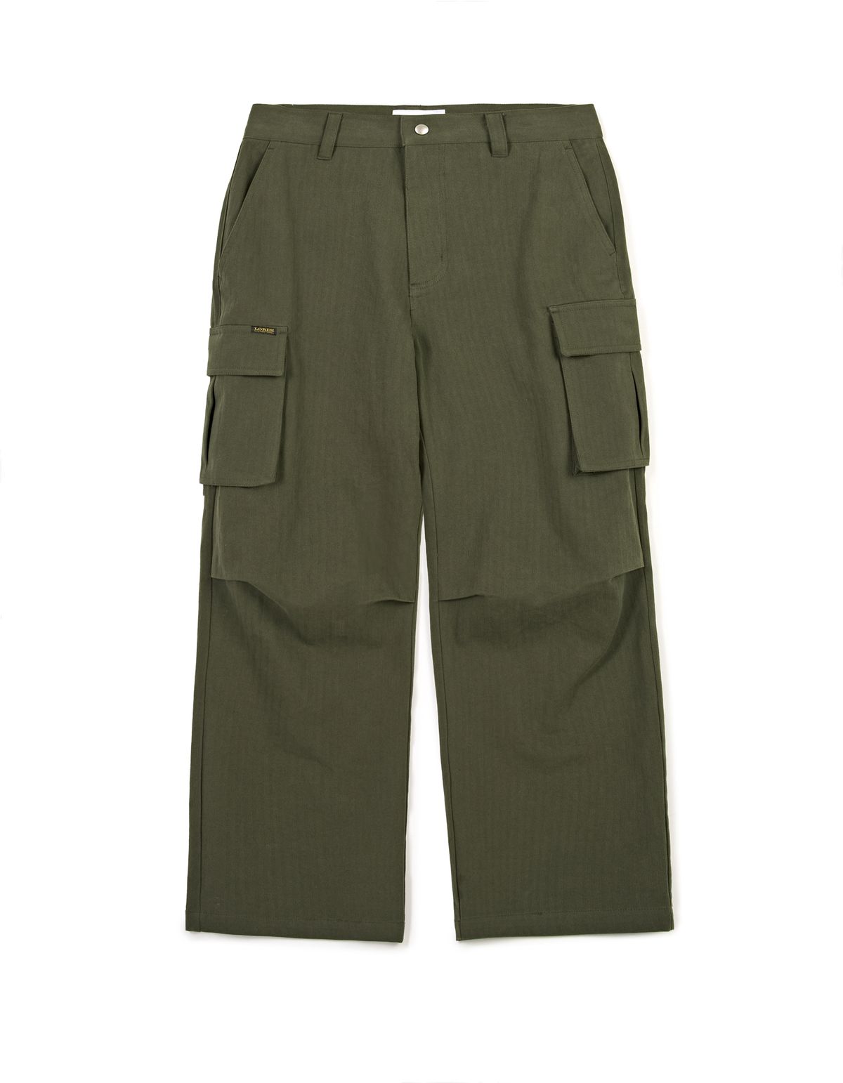로어즈(LORES) Cotton Cargo Pant - Olive