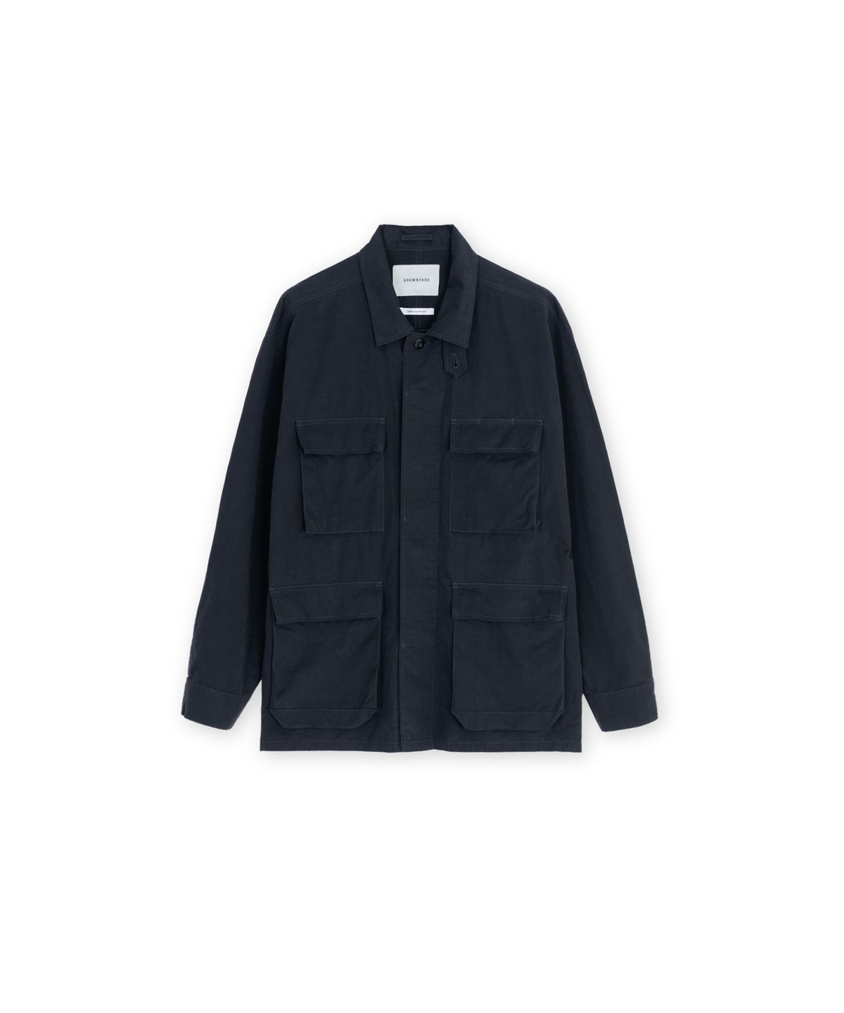 브라운야드(BROWNYARD) 워시드 BDU 자켓, 블랙