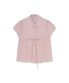 Puff Sleeve Lace Shirt Pink