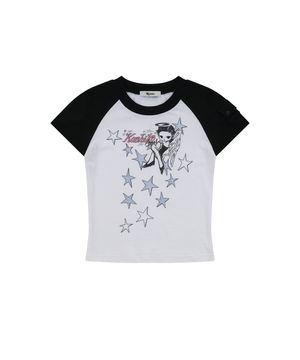 Kashiko Angelic  Pocket Raglan T Shirt