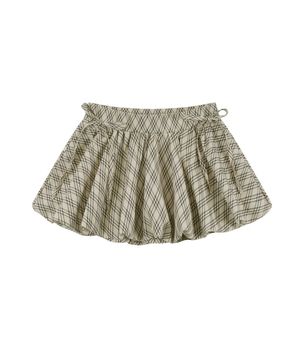 Fairy Ribbon Bubble Skirt Checked
