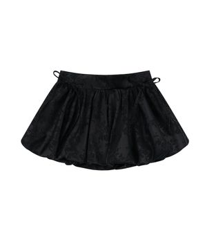 Fairy Ribbon Bubble Skirt Black
