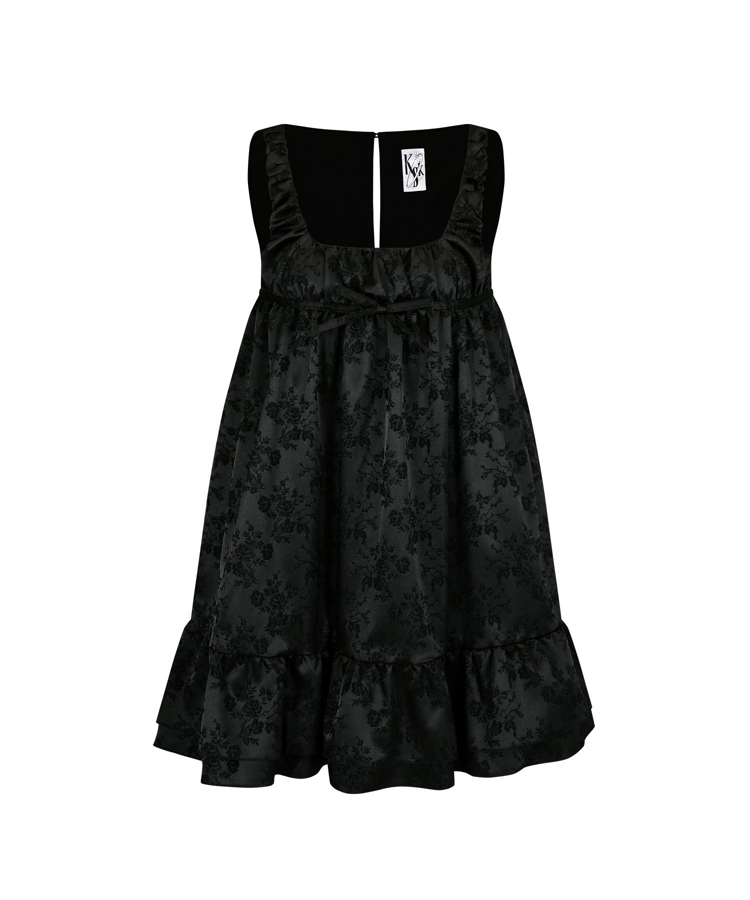 [Kashiko] Ribbon Balloon Dress ★すぐ品切れ★ MUSINSA | KASHIKO Ribbon Balloon Dress Black