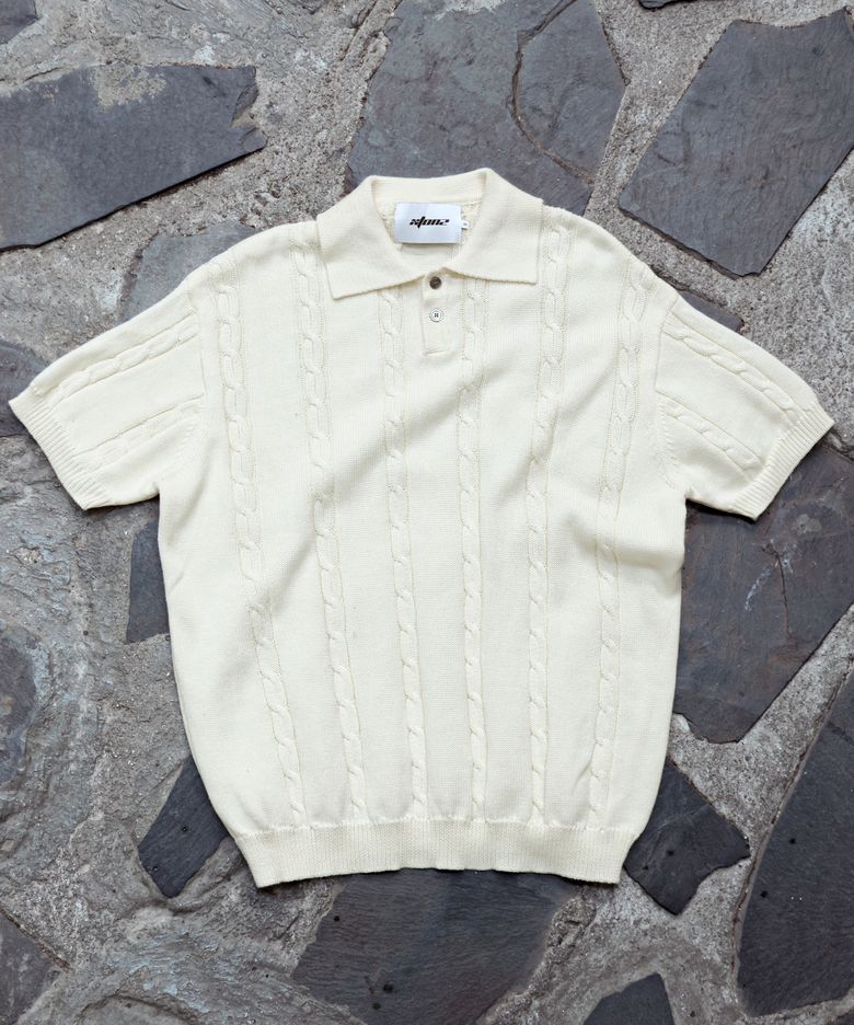 XTK016 대퍼딜 꽈배기 니트 (CREAM)