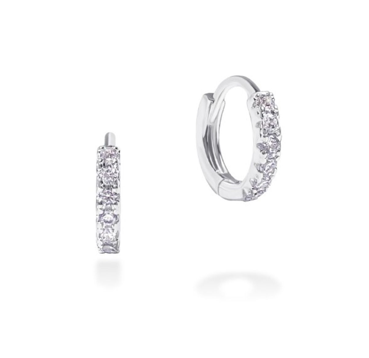 레인드랍 쥬얼리(RAINDROP JEWELRY) 레인드랍 1mm 허기스 링 귀걸이