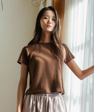 여성요가복 플러피 티셔츠 4TT5449