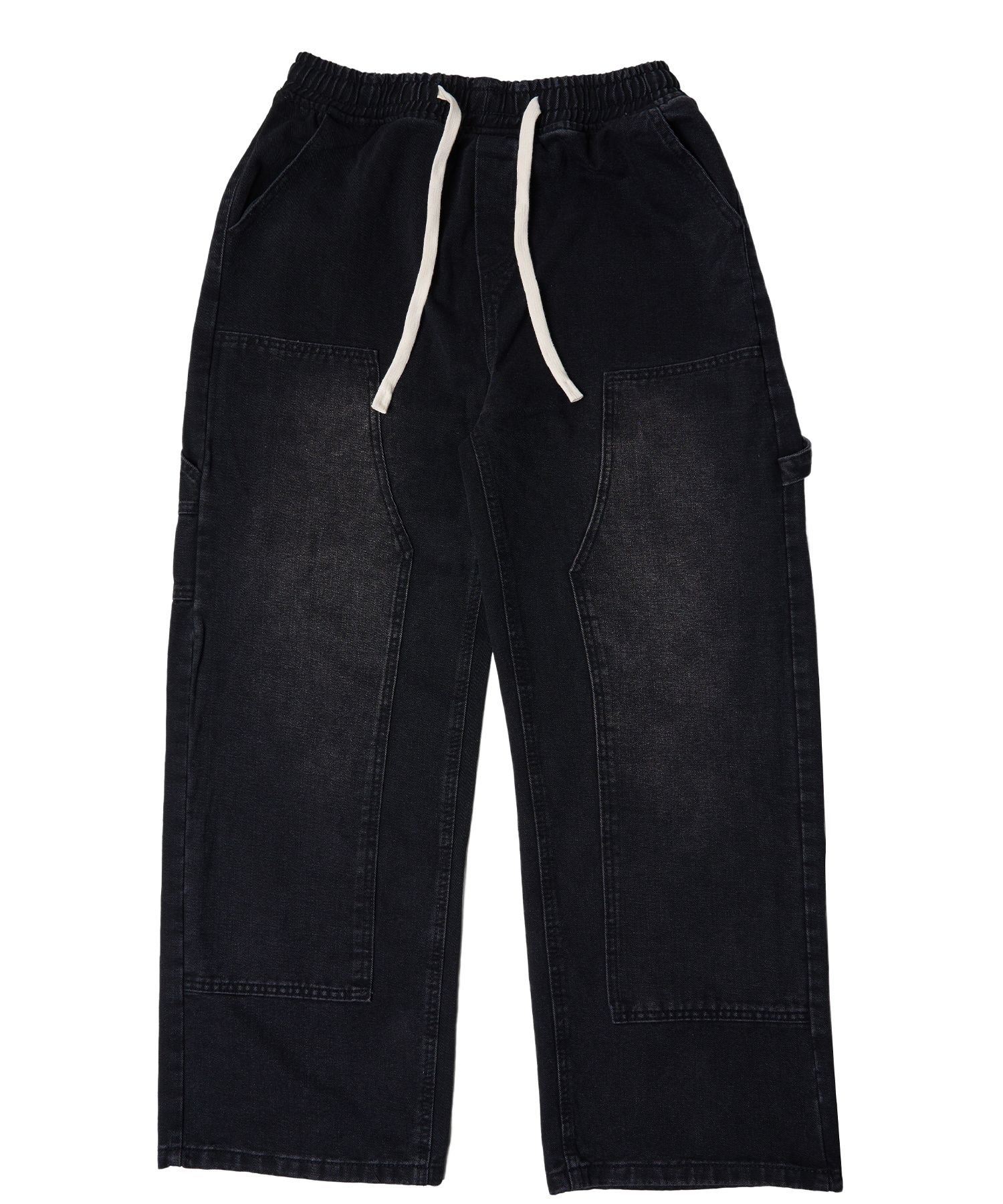 ★MUSINSA STANDARD★ Canvas Double Knee Carpenter Bermuda Pa MUSINSA | OUTSTANDING CANVAS CARPENTER DOUBLE KNEE SHORTS_OLIVE