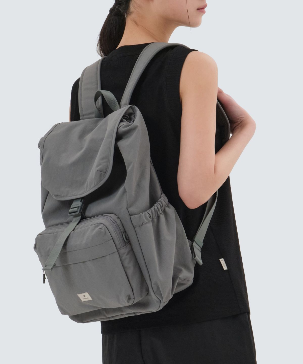 스노우피크 어패럴(SNOWPEAK APPAREL) 캠플 백팩 15L (S25ZUCBP11) Dark Gray