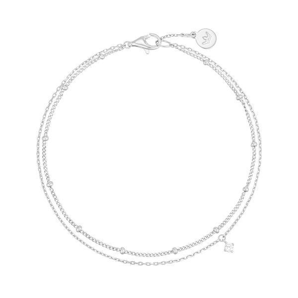 J.ESTINA ■ LALA J two-string bracelet ブレスレット J.Estina LALA J Bracelet JJLJBQ2BS320SW7S0 Silver 925