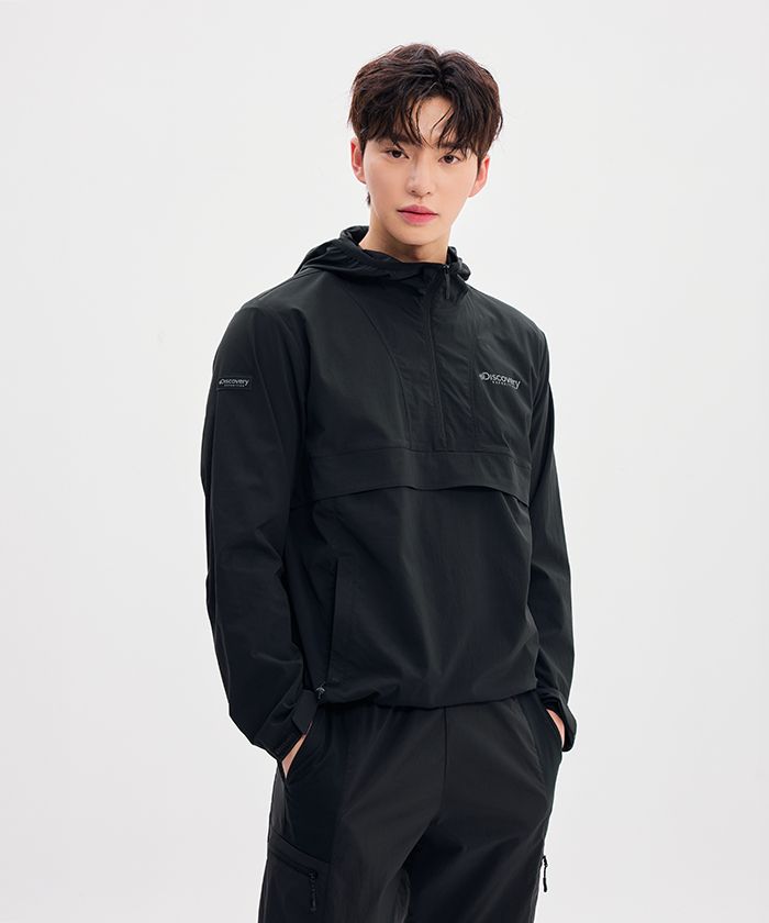 POP 벤치 UNI 다운 자켓_Black source detail 49