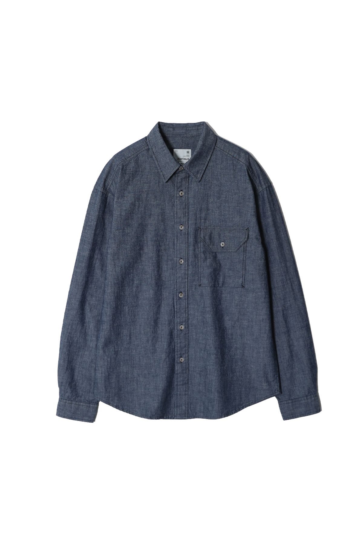홀리선(HORLISUN) Jane Chambray Shirt Navy