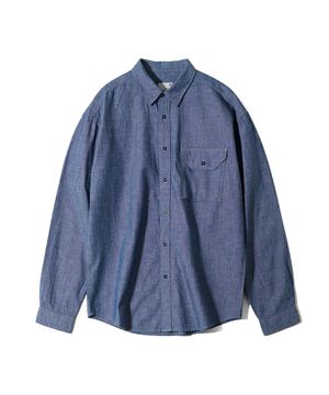 Jane Chambray Shirt Normal Navy