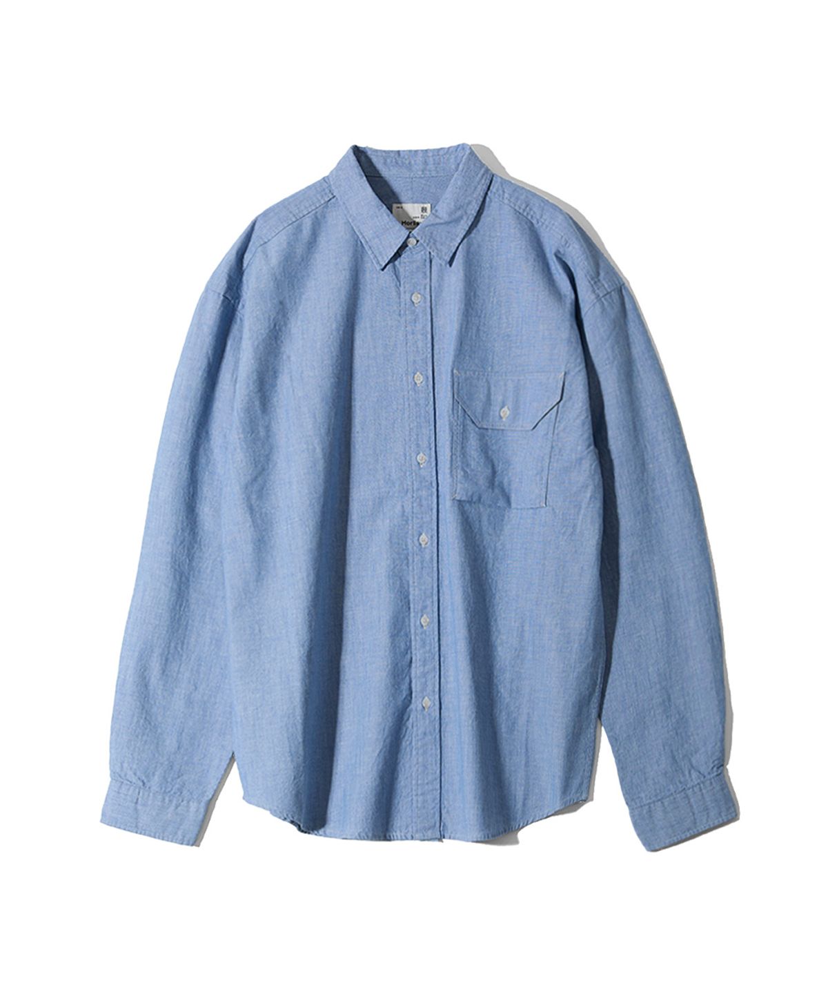 홀리선(HORLISUN) Jane Chambray Shirt Light Blue