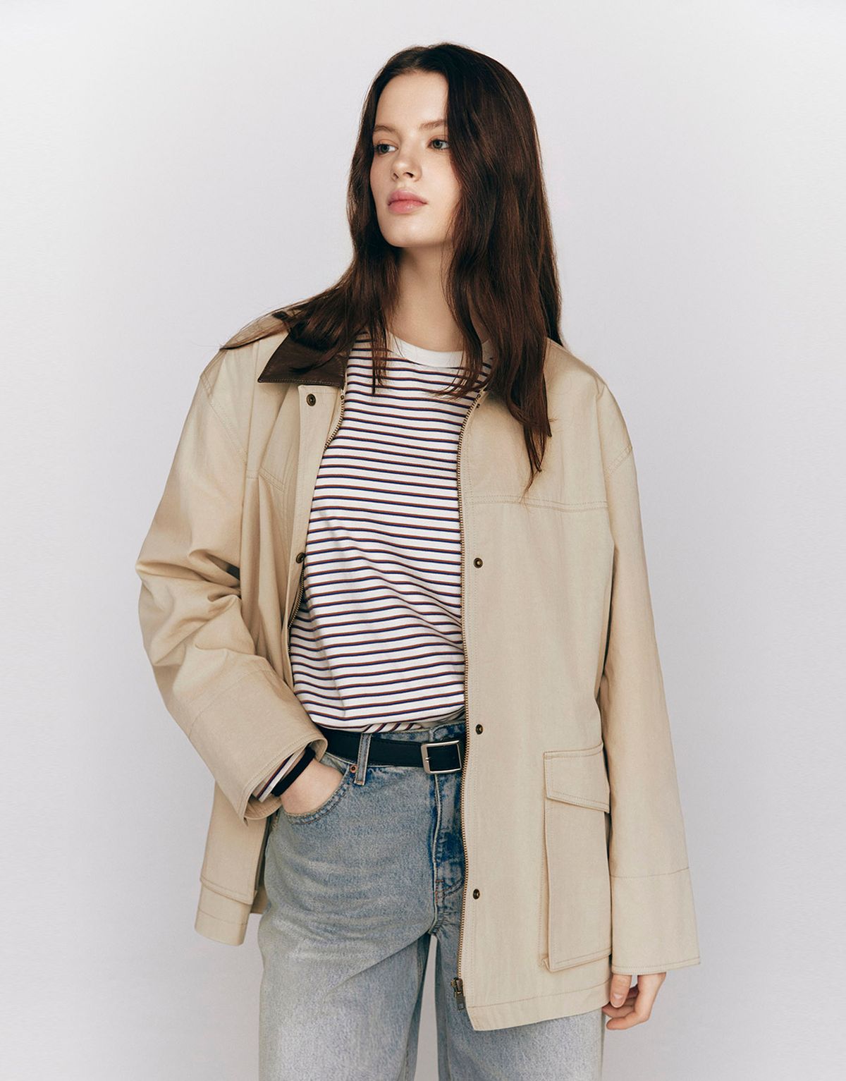 지오다노(GIORDANO) 오버핏 워크 자켓 375509 [2color]