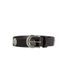Ida Leather belt / Silver