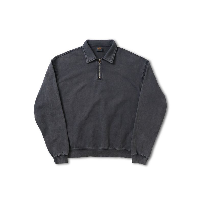 OVD DESTROYED HALF ZIP
