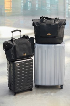 트래블러 폴딩 보스턴백 캐리어 결합 40L 더플백